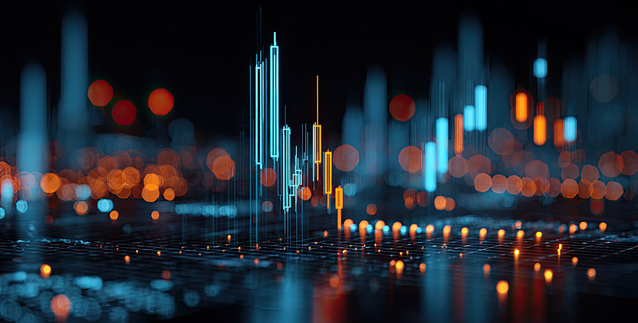 data gradient graphic