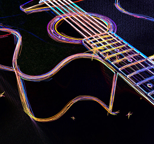 gradient guitar