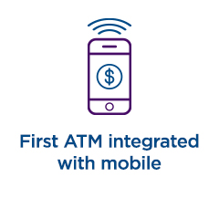 First ATM integrated with mobile