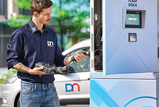 Solution Card: Power Your Growth with Diebold Nixdorf's Solutions for EV Charging Station Manufacturers